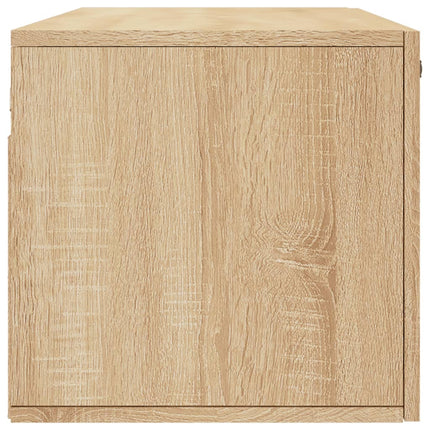 Väggskåp sonoma-ek 100x36,5x35 cm konstruerat trä