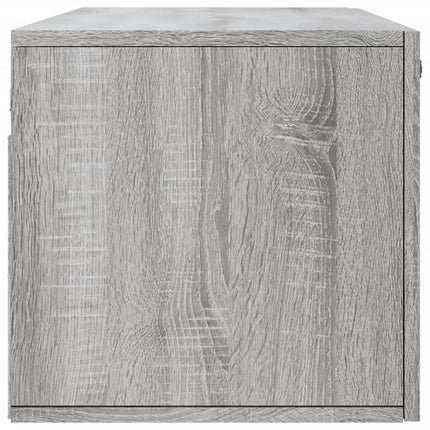 Väggskåp grå sonoma 100x36,5x35 cm konstruerat trä