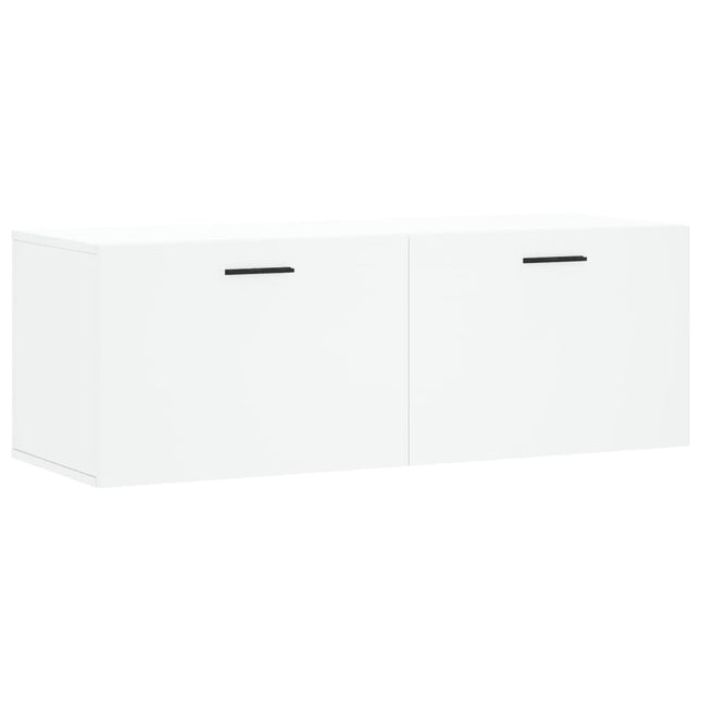 Väggskåp vit 100x36,5x35 cm konstruerat trä