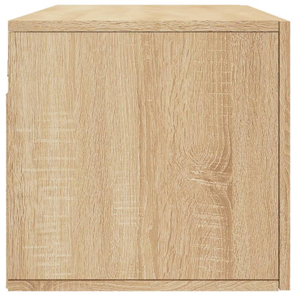 Väggskåp sonoma-ek 100x36,5x35 cm konstruerat trä