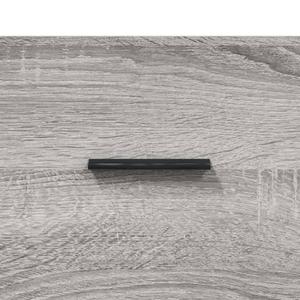 Väggskåp grå sonoma 100x36,5x35 cm konstruerat trä