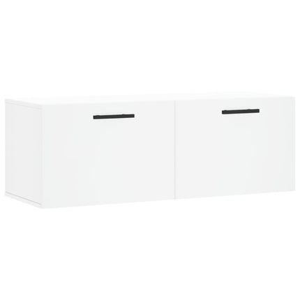 Väggskåp vit 100x36,5x35 cm konstruerat trä