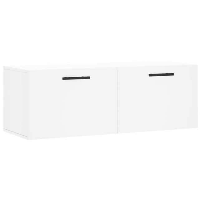 Väggskåp vit 100x36,5x35 cm konstruerat trä