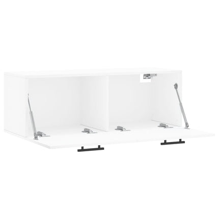 Väggskåp vit 100x36,5x35 cm konstruerat trä