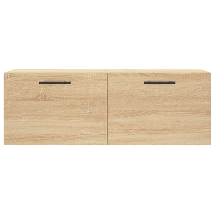 Väggskåp sonoma-ek 100x36,5x35 cm konstruerat trä
