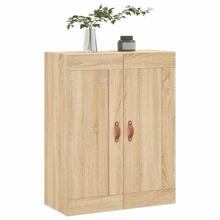 Väggskåp sonoma-ek 69,5x34x90 cm konstruerat trä