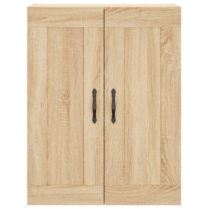 Väggskåp sonoma-ek 69,5x34x90 cm konstruerat trä