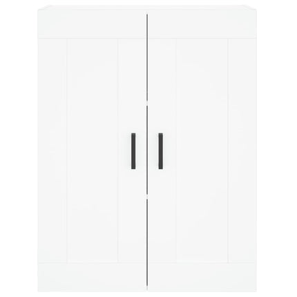 Väggskåp vit 69,5x34x90 cm konstruerat trä