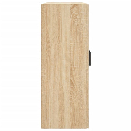 Väggskåp sonoma-ek 69,5x34x90 cm konstruerat trä