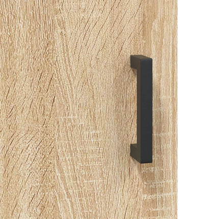 Väggskåp sonoma-ek 69,5x34x90 cm konstruerat trä