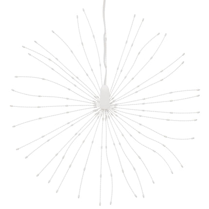 Julbelysning 8 st 140 LED blå 17 cm