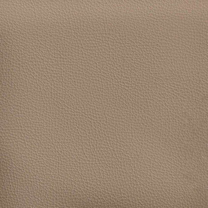 Golvbäddsoffa 2-i-1 cappuccino 112x174x55 cm konstläder