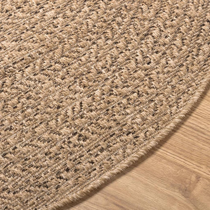 Matta ZIZUR 120 cm jutelook inomhus och utomhus