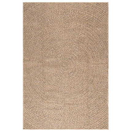 Matta ZIZUR 120x170 cm jutelook inomhus och utomhus