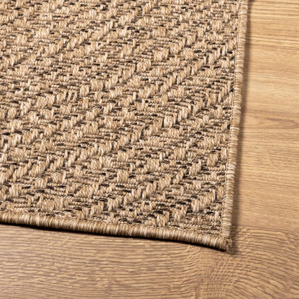 Matta ZIZUR 200x290 cm jutelook inomhus och utomhus