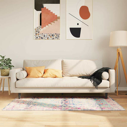 Matta tvättbar flerfärgad 80x150 cm