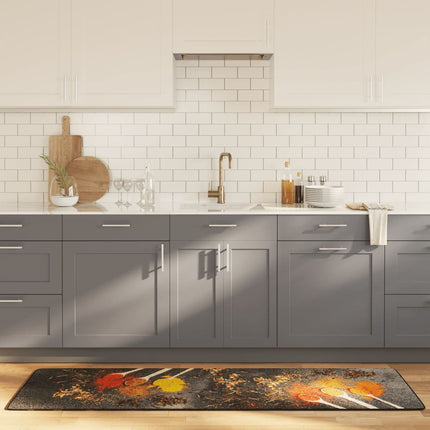 Köksmatta flerfärgad 60x180 cm tvättbar