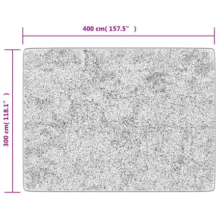 Matta tvättbar antracit 400x300 cm