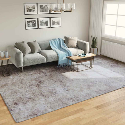 Matta tvättbar grå 400x300 cm
