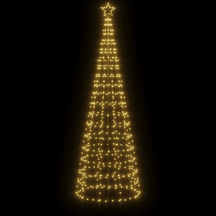 LED julgran med spikar 570 LED varmvit 300 cm
