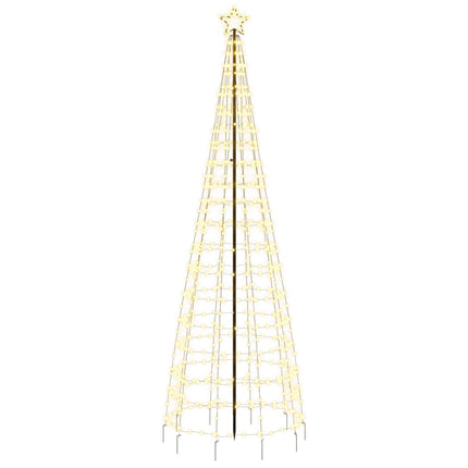 LED julgran med spikar 570 LED varmvit 300 cm