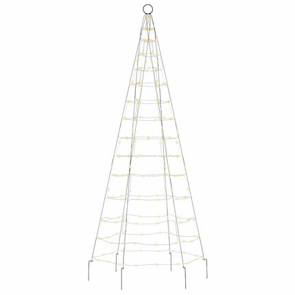 LED julgran 200 LED varmvit 180 cm