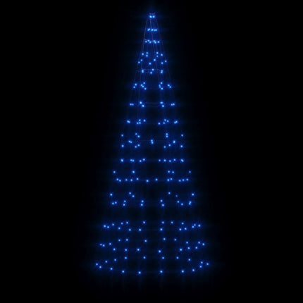 LED julgran 200 LED blå 180 cm