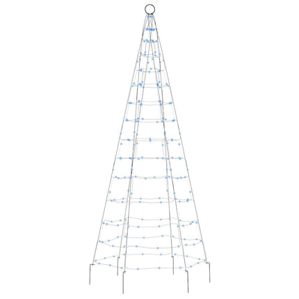 LED julgran 200 LED blå 180 cm