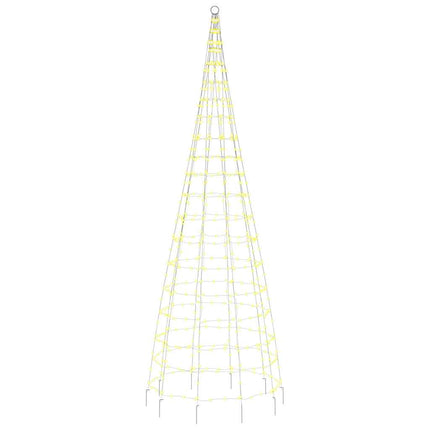 LED julgran 550 LEDs varmvit 300 cm