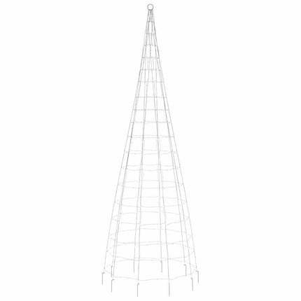 LED julgran 550 LEDs färgglad 300 cm