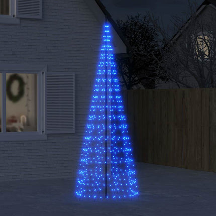 LED julgran 550 LED blå 300 cm