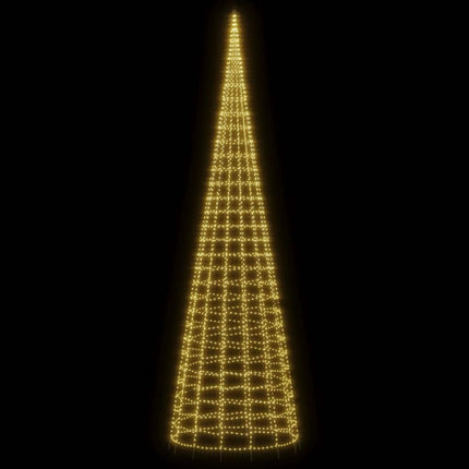 LED julgran 3000 LEDs varmvit 800 cm