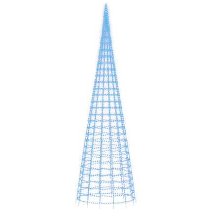 LED julgran 3000 LEDs blå 800 cm