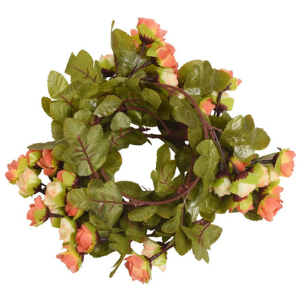 Blomstergirlanger 6 st rosenröd 215 cm