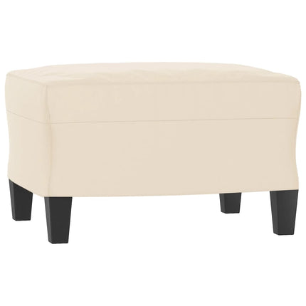 Soffgrupp med kuddar 4 delar Beige mikrofibertyg