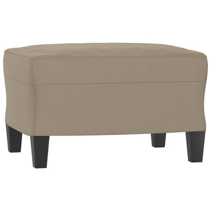 Soffgrupp med kuddar 3 delar taupe mikrofibertyg