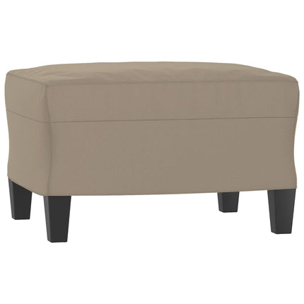 Soffgrupp med kuddar 3 delar Taupe mikrofibertyg