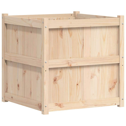Odlingslåda 70x70x70 cm massiv furu