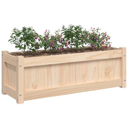 Odlingslåda 90x31x31 cm massiv furu