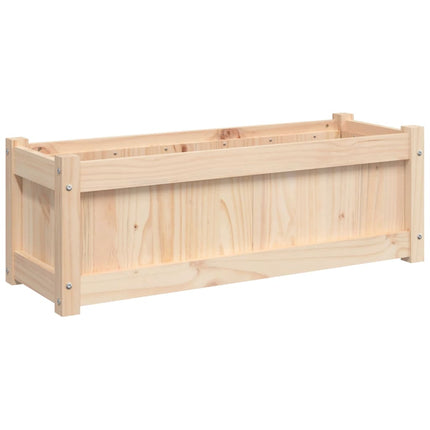 Odlingslåda 90x31x31 cm massiv furu