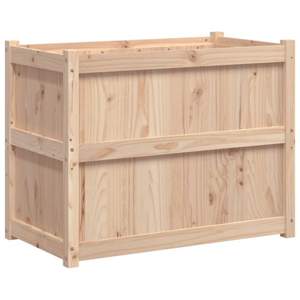 Odlingslåda 90x50x70 cm massivt furuträ
