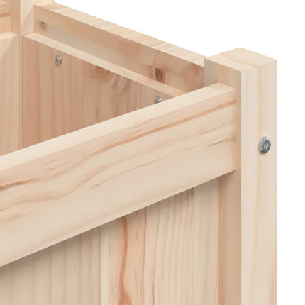 Odlingslåda 150x31x31 cm massivt furuträ