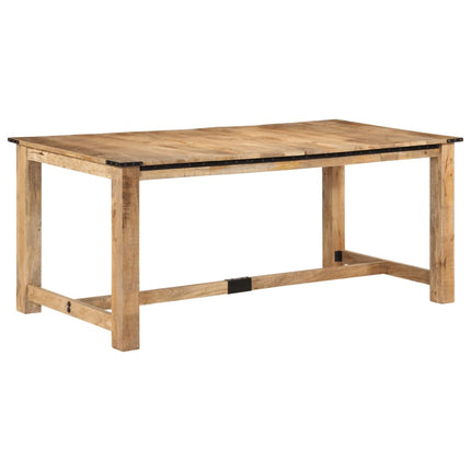 Matbord 180x90x75 cm massivt mangoträ