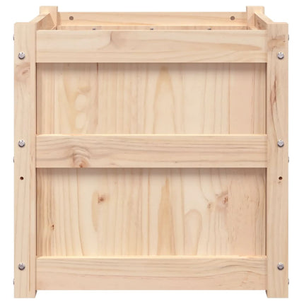 Odlingslåda 50x50x50 cm massivt furuträ