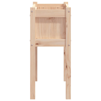 Odlingslåda med ben 70x31x70 cm massiv furu