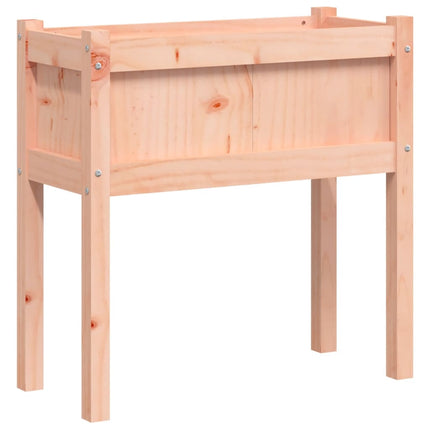 Odlingslåda med ben 70x31x70 cm massivt douglasträ