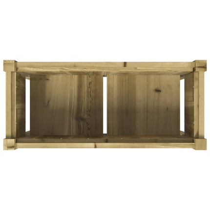 Odlingslåda med ben 70x31x70 cm impregnerat furu
