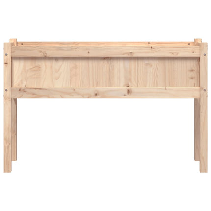 Odlingslåda med ben 110x31x70 cm massivt douglasträ