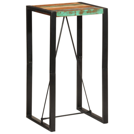 Barbord 60x55x110 cm massivt återvunnet trä