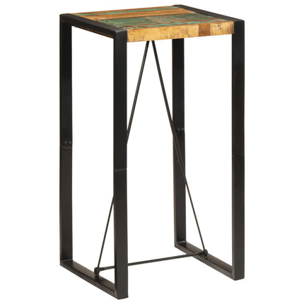 Barbord 60x55x110 cm massivt återvunnet trä